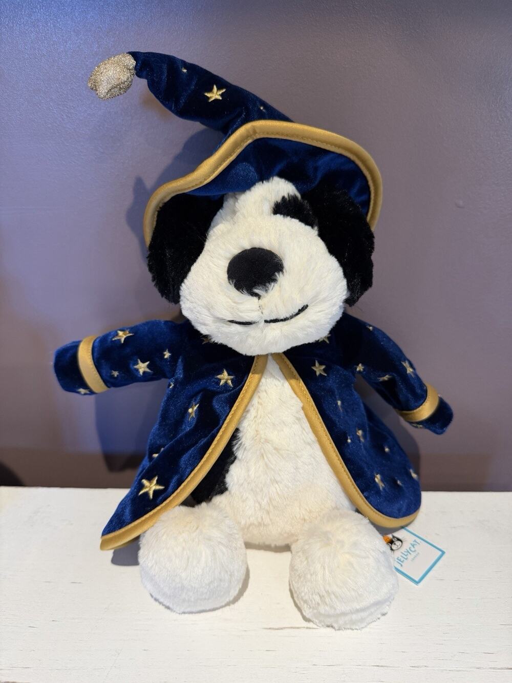 JELLYCAT RAFFERTY PUPPY WIZARD OUTFIT